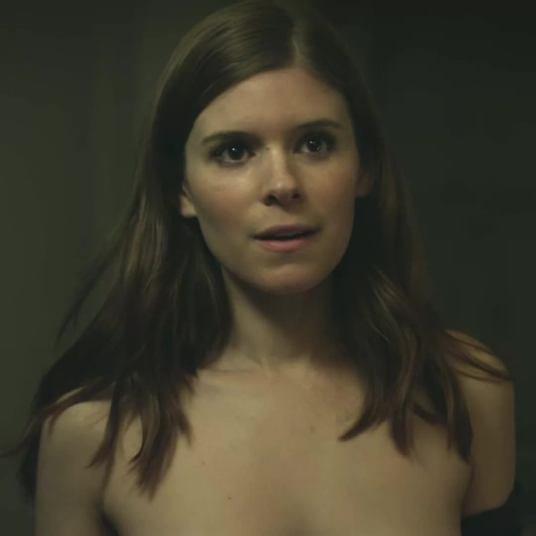 Kate Mara in House of Cards. According to Kate she did not use a body double.