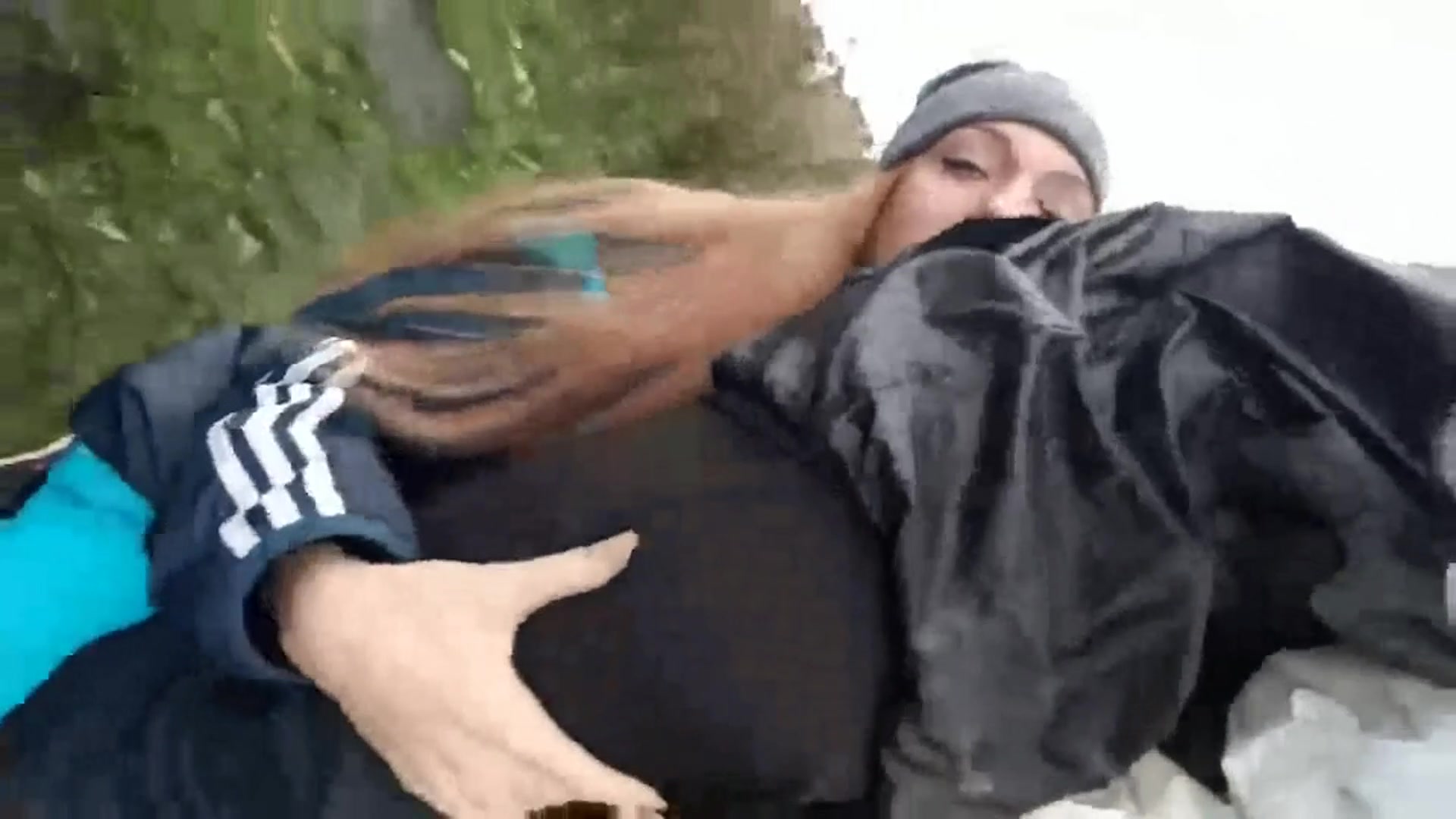 When you go for a walk but you get hungry so your friend help you out