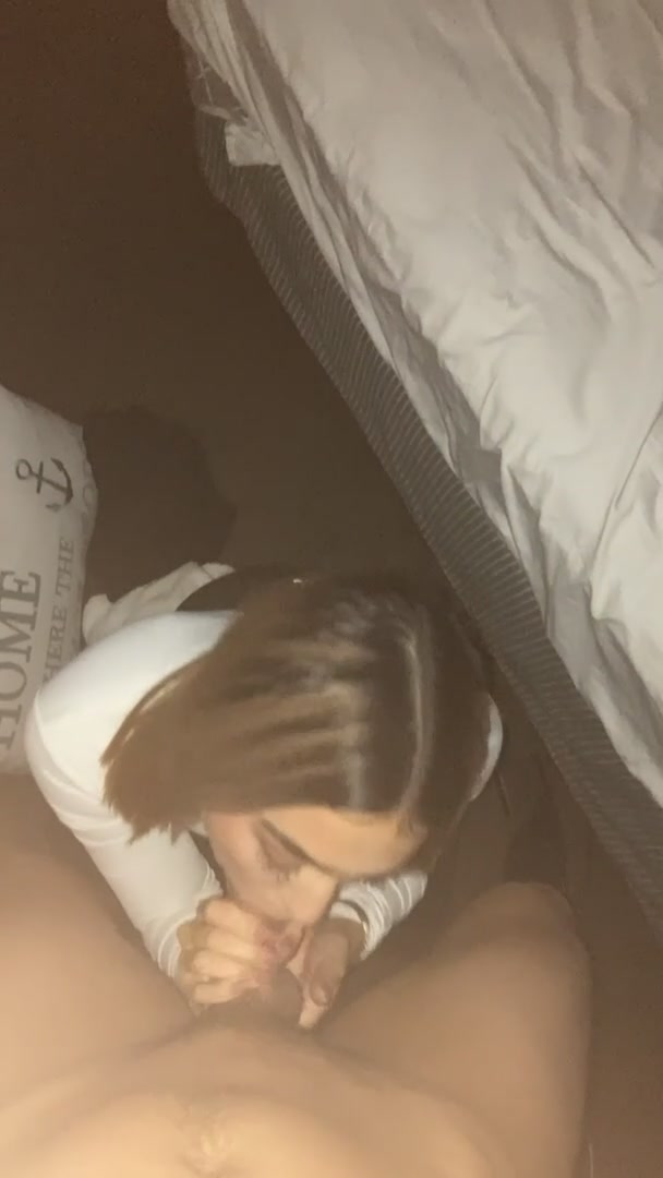 All the guys on campus know me because my blowjobs 