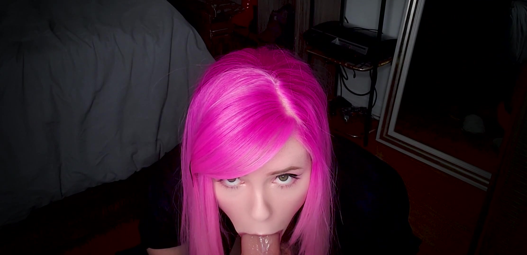 I love pulling up that back of my throat spit 