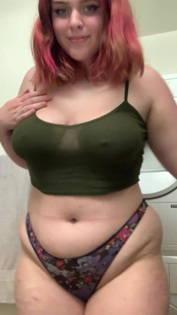 Love not wearing a bra