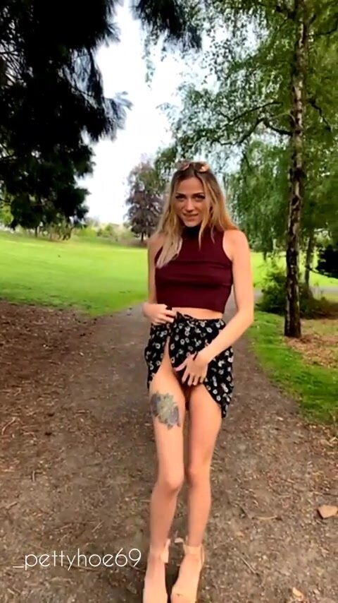 Would you play with my hairy pussy at the park?