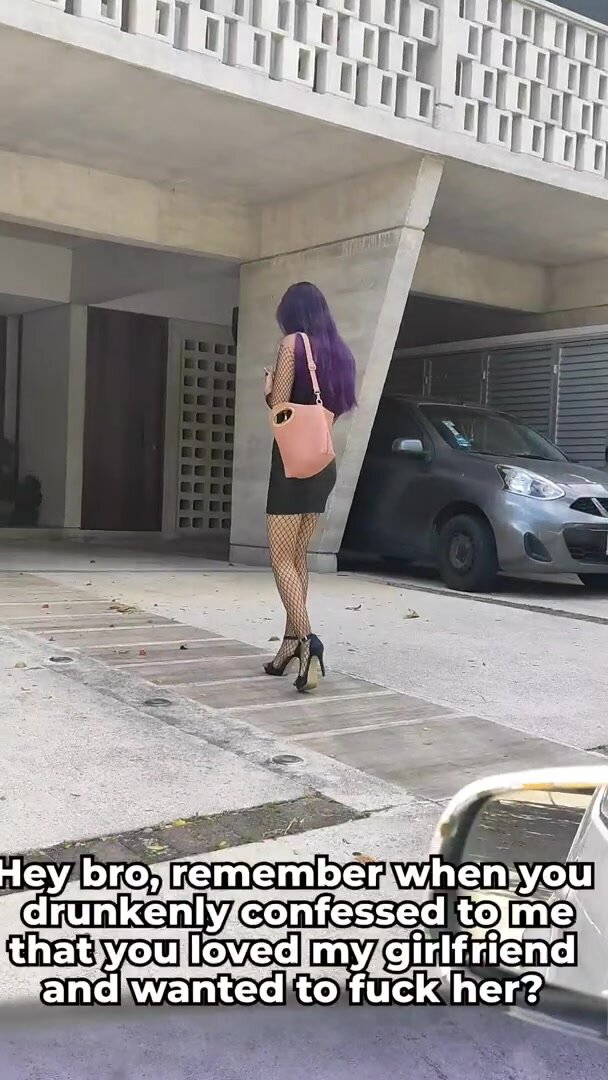 the best gift will always be your girlfriend in fishnets and high heels.