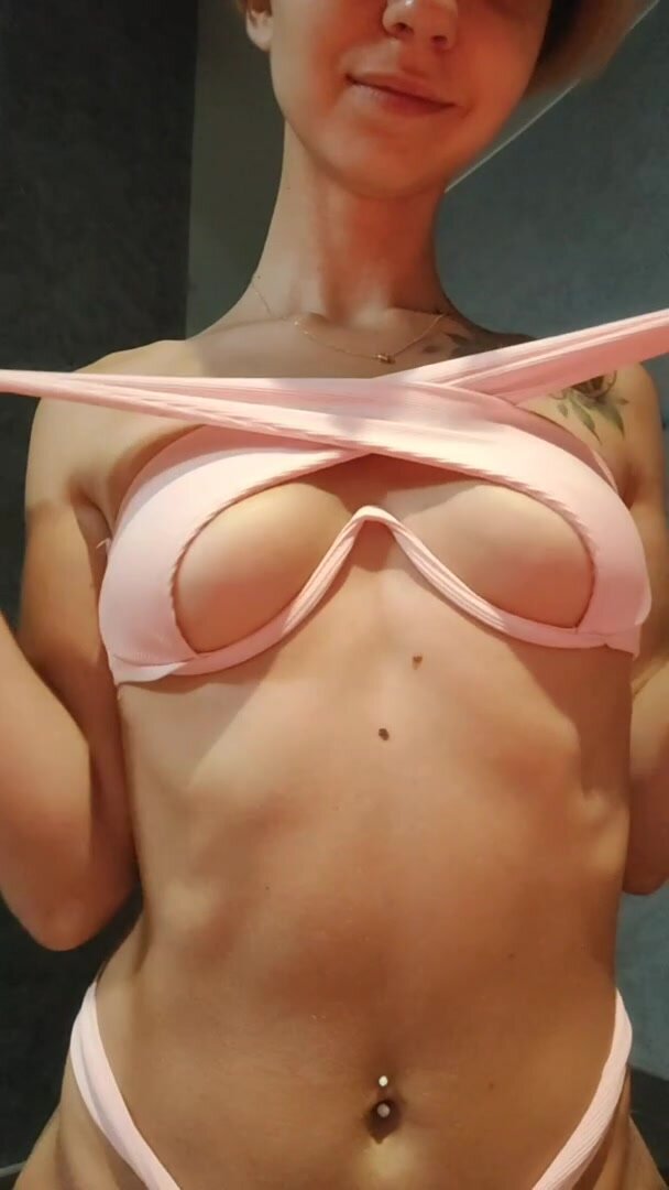 I love playing with my cute tits