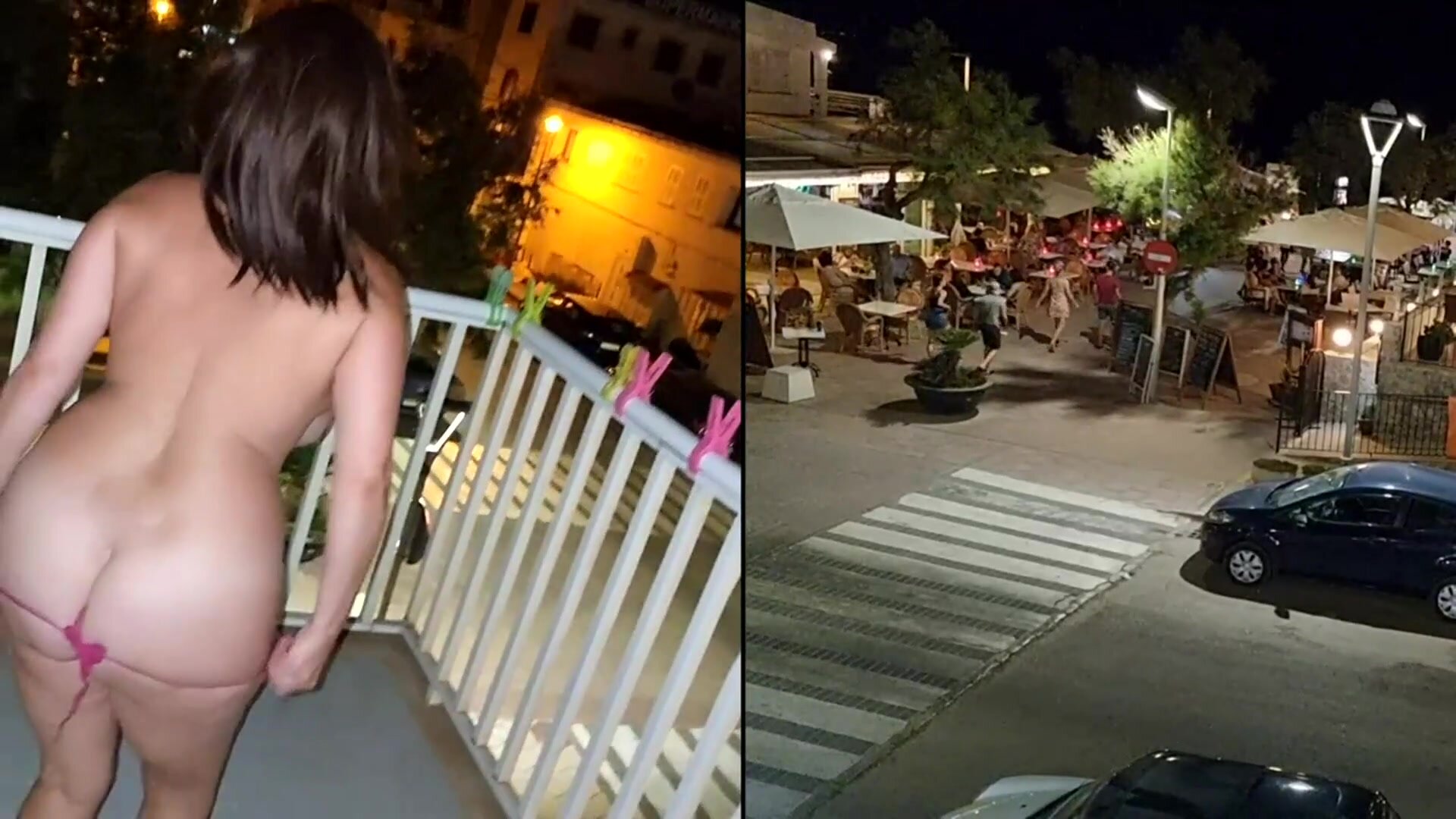 Real exhibitionist porn