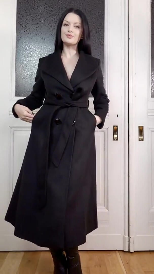 Black coat