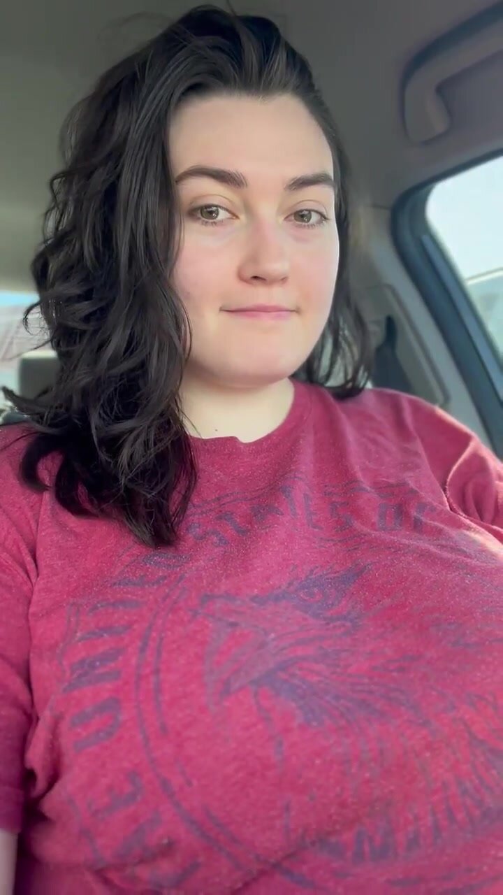 Flashing my huge 38H melons