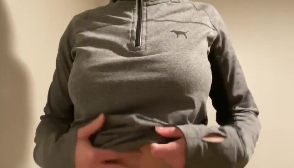 Letting down my guard and my titties