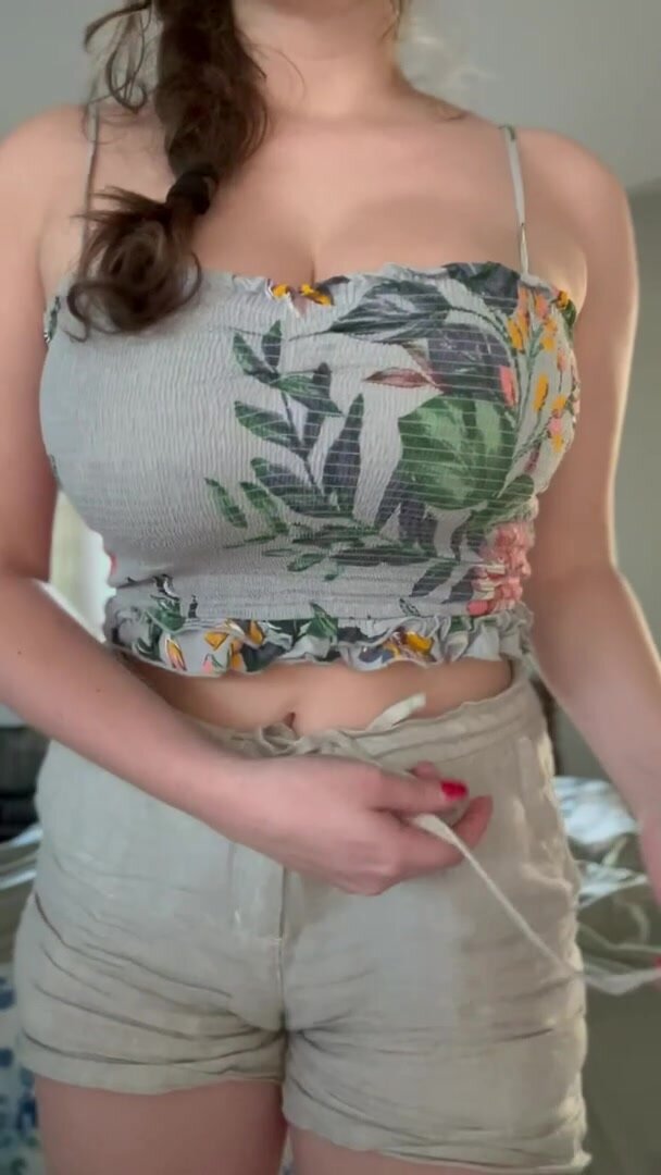 are my perky boobs too big and squishy for my small, Iittle waist
