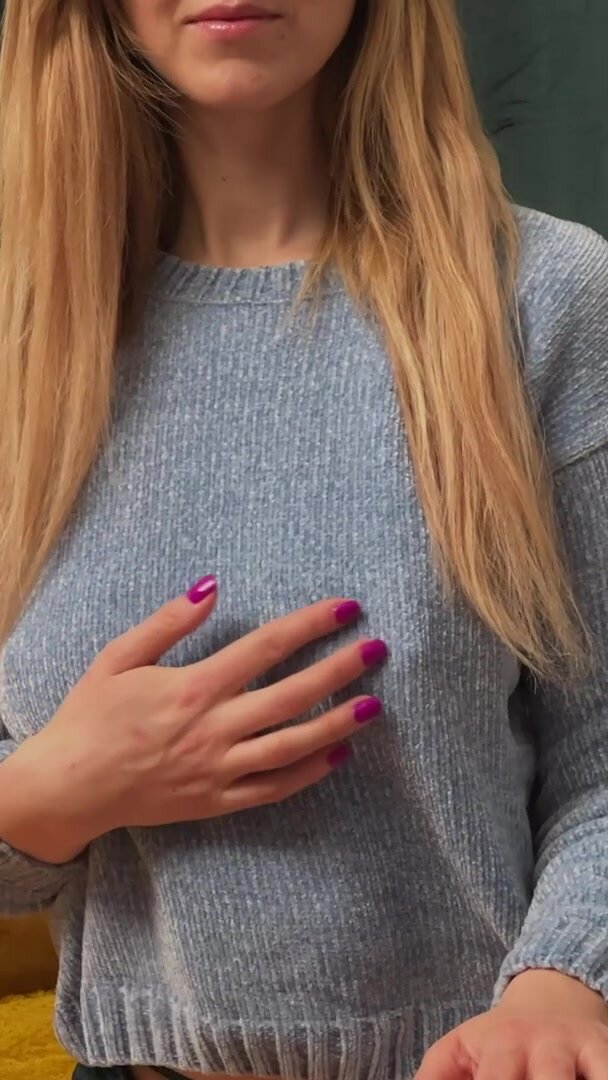 See how my nipples get hard when I think youre looking at me