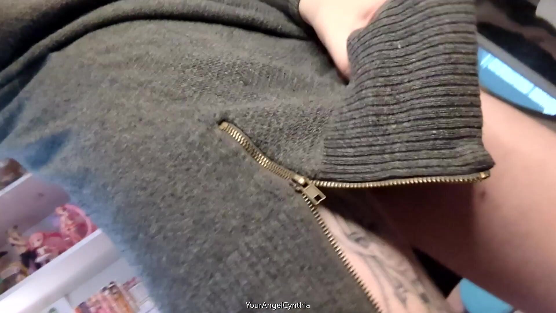 So are you squeezing my cock or titties first? :3c