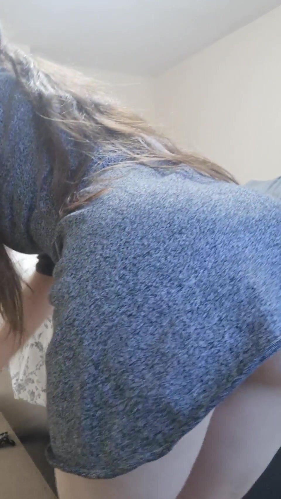 i hope my skirt isnt too short when i bend over