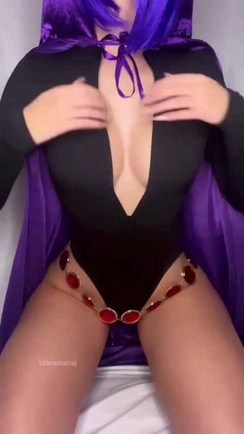 Raven from Teen Titans by anastaciaj