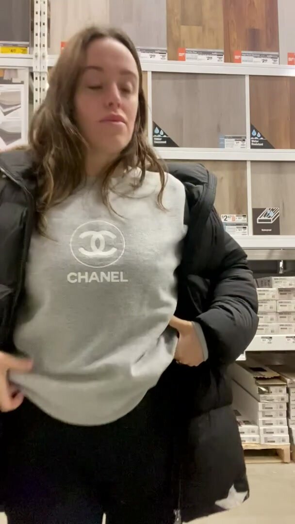 Home Depot has those big open aisles