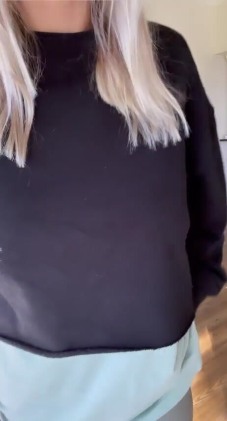 Mom has the house to herself sooo..